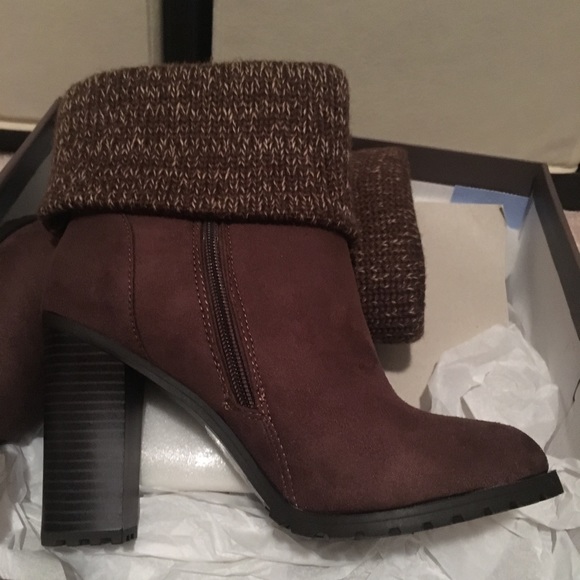 Brown/Tan ankle booties - Picture 6 of 8
